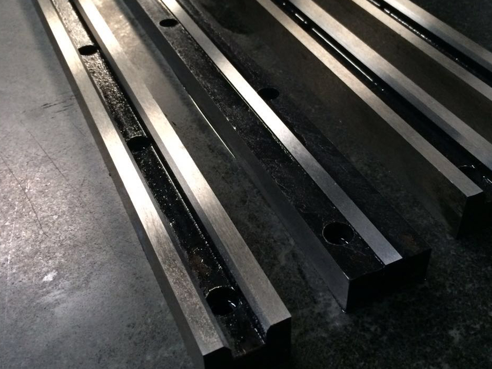 機(jī)床導(dǎo)鑲鋼軌